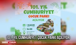 Altınordu’da ‘101. Yıl Cumhuriyet Çocuk Parkı’ Açılıyor