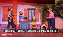 Eti Çocuk Tiyatrosu, Fatsa’da Çocuklarla Buluştu