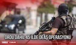 Ordu Dâhil 45 İlde DEAŞ Operasyonu