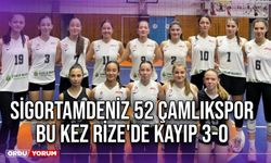 Sigortamdeniz 52 Çamlıkspor Bu Kez Rize'de Kayıp 3-0