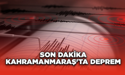 Son Dakika: Kahramanmaraş'ta deprem