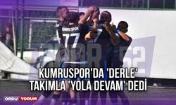 Kumruspor'da 'Derle' Takımla 'Yola Devam' Dedi