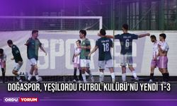 Doğaspor, Yeşilordu Futbol Kulübü'nü Yendi 1-3