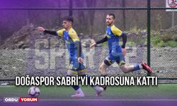 Doğaspor Sabri'yi Kadrosuna Kattı