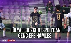 Gülyalı Bozkurtspor'dan Genç Efe Hamlesi