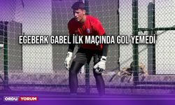 Egeberk Gabel İlk Maçında Gol Yemedi