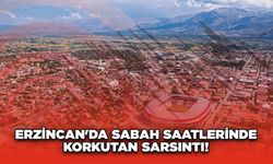 Erzincan'da Sabah Saatlerinde Korkutan Sarsıntı!