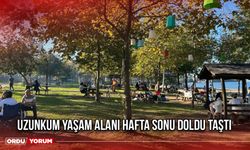 Uzunkum Yaşam Alanı Hafta Sonu Doldu Taştı