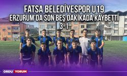 Fatsa Belediyespor U19, Erzurum'da Son Beş Dakikada Kaybetti 3-1