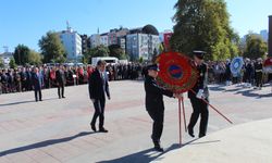 Fatsa'da Anıta Çelenk Sunuldu