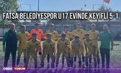 Fatsa Belediyespor U17 Evinde Keyifli 5-1