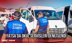 Fatsa’da Okul Servisleri Denetlendi