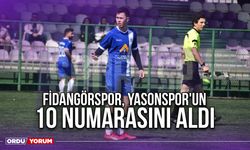 Fidangörspor, Yasonspor'un 10 Numarasını Aldı