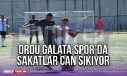 Ordu Galata Spor’da Sakatlar Can Sıkıyor