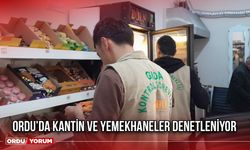 Ordu’da Kantin ve Yemekhaneler Denetleniyor