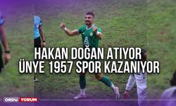 Hakan Doğan Atıyor, Ünye 1957 Spor Kazanıyor