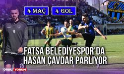 Fatsa Belediyespor'da Hasan Çavdar Parlıyor