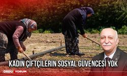 Kadın Çiftçilerin Sosyal Güvencesi Yok