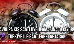 Avrupa Kış Saati Uygulamasına Geçiyor! Türkiye ile Saat Farkı Artacak