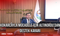 Kokarcayla Mücadele İçin Altınordu'dan Destek Kararı