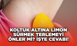 Koltuk Altına Limon Sürmek Terlemeyi Önler mi? İşte Cevabı!