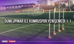 Dumlupınar ile Kumruspor Yenişemedi 1-1