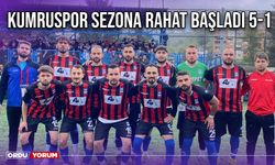 Kumruspor Sezona Rahat Başladı 5-1