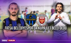 Fatsa Belediyespor'da Kupa 11'i Belli Oldu