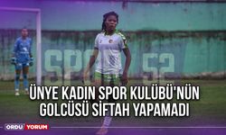 Ünye Kadın Spor Kulübü'nün Golcüsü Siftah Yapamadı