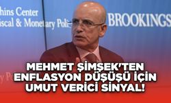 Mehmet Şimşek'ten Enflasyon Düşüşü İçin Umut Verici Sinyal!