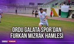 Ordu Galata Spor'dan Furkan Mızrak Hamlesi