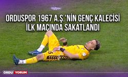 Orduspor 1967 A.Ş.'nin Genç Kalecisi İlk Maçında Sakatlandı