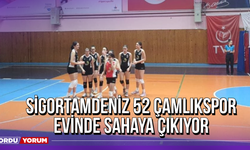 Sigortamdeniz 52 Çamlıkspor Evinde Sahaya Çıkıyor