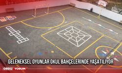 Geleneksel Oyunlar Okul Bahçelerinde Yaşatılıyor