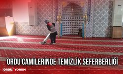 Ordu Camilerinde Temizlik Seferberliği