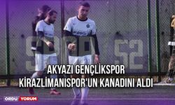 Akyazı Gençlikspor, Kirazlimanıspor'un Kanadını Aldı