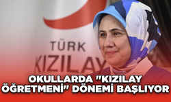 Okullarda "Kızılay öğretmeni" dönemi başlıyor