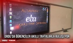 Ordu’da Öğrenciler Akıllı Tahtalarla Buluşuyor