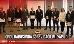 Ordu Barosunda Görev Dağılımı Yapıldı