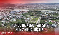 Ordu’da Konut Satışı Son 2 Yılda Düştü!