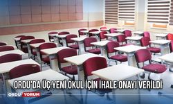 Ordu'da Üç Yeni Okul İçin İhale Onayı Verildi