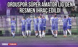 Orduspor Süper Amatör Lig'den Resmen İhraç Edildi