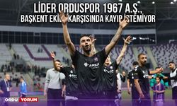 Lider Orduspor 1967 A.Ş., Başkent Ekibi Karşısında Kayıp İstemiyor