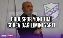 Orduspor Yönetimi Görev Dağılımını Yaptı