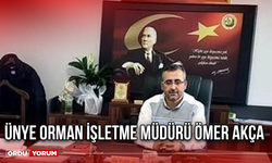 Ordu Orman işletme Müdürü Belli Oldu