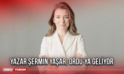 Yazar Şermin Yaşar, Ordu’ya Geliyor