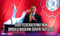 Judo Federasyonu'nun Ordulu Başkanı Güven Tazeledi