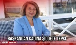 Başkandan Kadına Şiddete Tepki