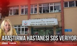 ARAŞTIRMA HASTANESİ SOS VERİYOR