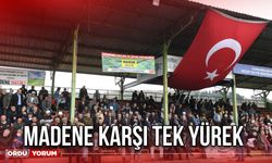 MADENE KARŞI TEK YÜREK